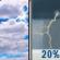 Sunday: Mostly Cloudy then Slight Chance Showers And Thunderstorms