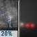 Tonight: Slight Chance Showers And Thunderstorms then Patchy Fog