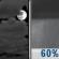 Thursday Night: Mostly Cloudy then Rain Showers Likely